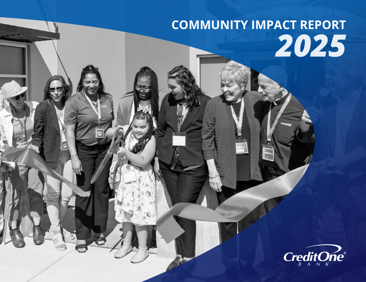 2025 Credit One Bank Community Impact Report